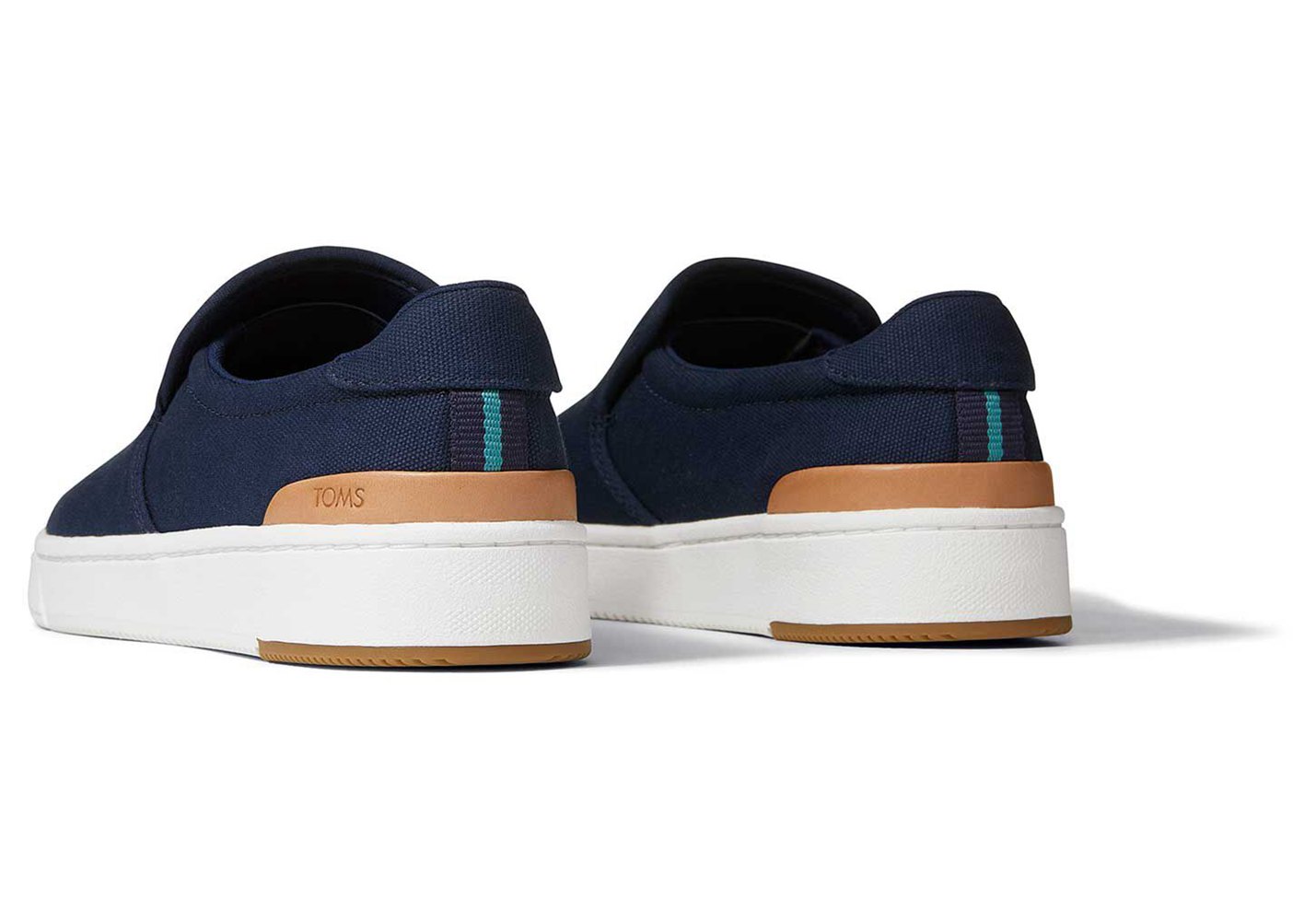 Toms Slip On Męskie Granatowe - Trvl Lite - 45XTIYDNJ